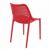 Air Outdoor Dining Chair Red ISP014-RED #2