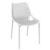 Air Square Dining Set with 4 Chairs White ISP1643S-WHI #2