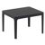 Air XL Conversation Set with Sky 24" Side Table Black S007109-BLA #3