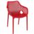 Air XL Conversation Set with Sky 24" Side Table Red S007109-RED #2