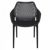 Air XL Outdoor Dining Arm Chair Black ISP007-BLA #3