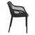 Air XL Outdoor Dining Arm Chair Black ISP007-BLA #4