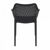 Air XL Outdoor Dining Arm Chair Black ISP007-BLA #5