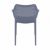 Air XL Outdoor Dining Arm Chair Dark Gray ISP007-DGR #5