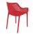 Air XL Outdoor Dining Arm Chair Red ISP007-RED #2