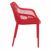 Air XL Outdoor Dining Arm Chair Red ISP007-RED #4