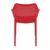 Air XL Outdoor Dining Arm Chair Red ISP007-RED #5