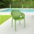 Air XL Outdoor Dining Arm Chair Tropical Green ISP007-TRG #6