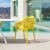 Air XL Outdoor Dining Arm Chair Yellow ISP007-YEL #6