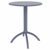 Ares Bistro Set with Octopus 24" Round Table Dark Gray S009160-DGR #3