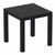 Ares Conversation Set with Ocean Side Table Black S009066-BLA #4