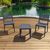 Ares Conversation Set with Ocean Side Table Dark Gray S009066