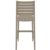 Ares Outdoor Barstool Taupe ISP101-DVR #5