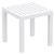 Artemis XL Outdoor Club Seating set 7 Piece White with Black Cushion ISP004S7-WHI-CBL #5