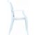 Arthur Glossy Polycarbonate Arm Chair White ISP053-GWHI #2