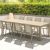 Atlantic XL Dining Table 83"-110" Extendable Taupe ISP764-DVR #12