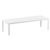 Atlantic XL Dining Table 83"-110" Extendable White ISP764-WHI #5
