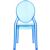 Baby Elizabeth Polycarbonate Kids Chair Transparent Blue ISP051-TBLU #5