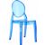Baby Elizabeth Polycarbonate Kids Chair Transparent Blue ISP051