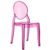 Baby Elizabeth Polycarbonate Kids Chair Transparent Pink ISP051