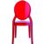 Baby Elizabeth Polycarbonate Kids Chair Transparent Red ISP051-TRED #4