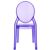 Baby Elizabeth Polycarbonate Kids Chair Transparent Violet ISP051-TVIO #4