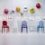 Baby Elizabeth Polycarbonate Kids Chair Transparent Violet ISP051-TVIO #5