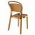 Bee Polycarbonate Dining Chair Transparent Amber ISP021-TAMB #2
