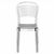 Bee Polycarbonate Dining Chair Transparent Clear ISP021-TCL #4