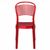 Bee Polycarbonate Dining Chair Transparent Red ISP021-TRED #4