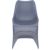 Bloom Contemporary Dining Chair Dark Gray ISP048-DGR #3
