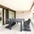 Bloom Contemporary Dining Chair Dark Gray ISP048-DGR #8