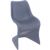 Bloom Contemporary Dining Chair Dark Gray ISP048