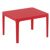 Bloom Conversation Set with Sky 24" Side Table Red S048109-RED #3