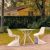 Bloom Outdoor Dining Set with 2 Chairs White ISP0483S