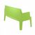 Box Outdoor Bench Sofa Tropical Green ISP063-TRG #2
