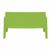 Box Outdoor Bench Sofa Tropical Green ISP063-TRG #5