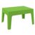 Box Resin Outdoor Coffee Table Tropical Green ISP064