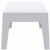 Box Resin Outdoor Coffee Table White ISP064-WHI #3