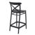 Cross Outdoor Counter Stool Black ISP264-BLA #2