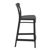 Cross Outdoor Counter Stool Black ISP264-BLA #4