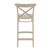 Cross Outdoor Counter Stool Taupe ISP264-DVR #5