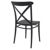 Cross Resin Outdoor Chair Black ISP254-BLA #2