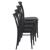 Cross Resin Outdoor Chair Black ISP254-BLA #6