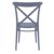 Cross Resin Outdoor Chair Dark Gray ISP254-DGR #5