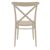 Cross Resin Outdoor Chair Taupe ISP254-DVR #5