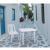 Cuadra Resin Outdoor Table 31 inch Square ISP165-WHI #5
