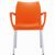 DV Dolce Resin Outdoor Armchair Orange ISP047-ORA #2