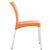 DV Vita Resin Patio Chair Orange ISP049-ORA #7