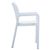 Diva Resin Outdoor Dining Arm Chair Light Blue ISP028-LBL #3